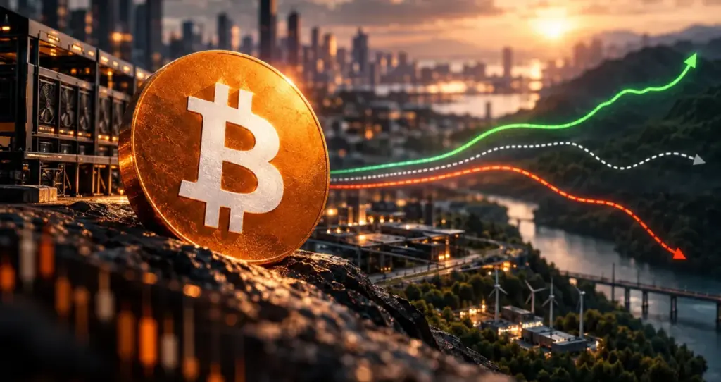 Imagem ilustrativa sobre o acompanhamento do mercado de Bitcoin