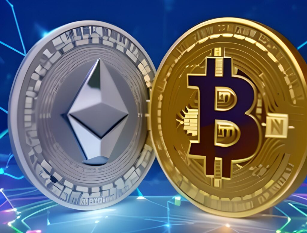 bitcoin e etherium