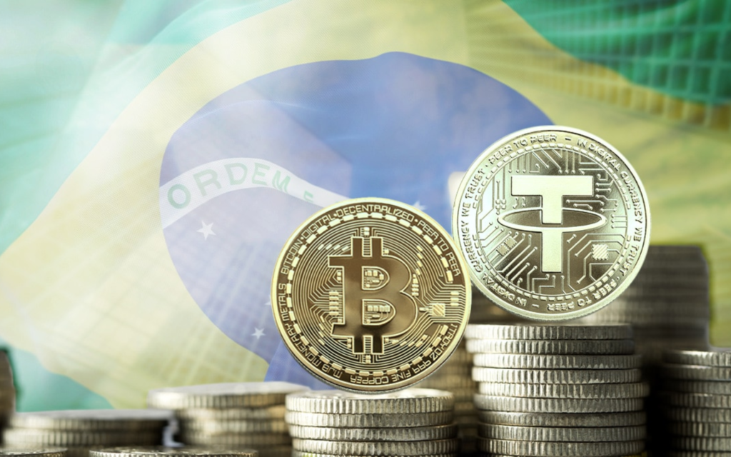 Brasil testemunha ascensão surpreendente do USDT sobre outros ativos digitais
