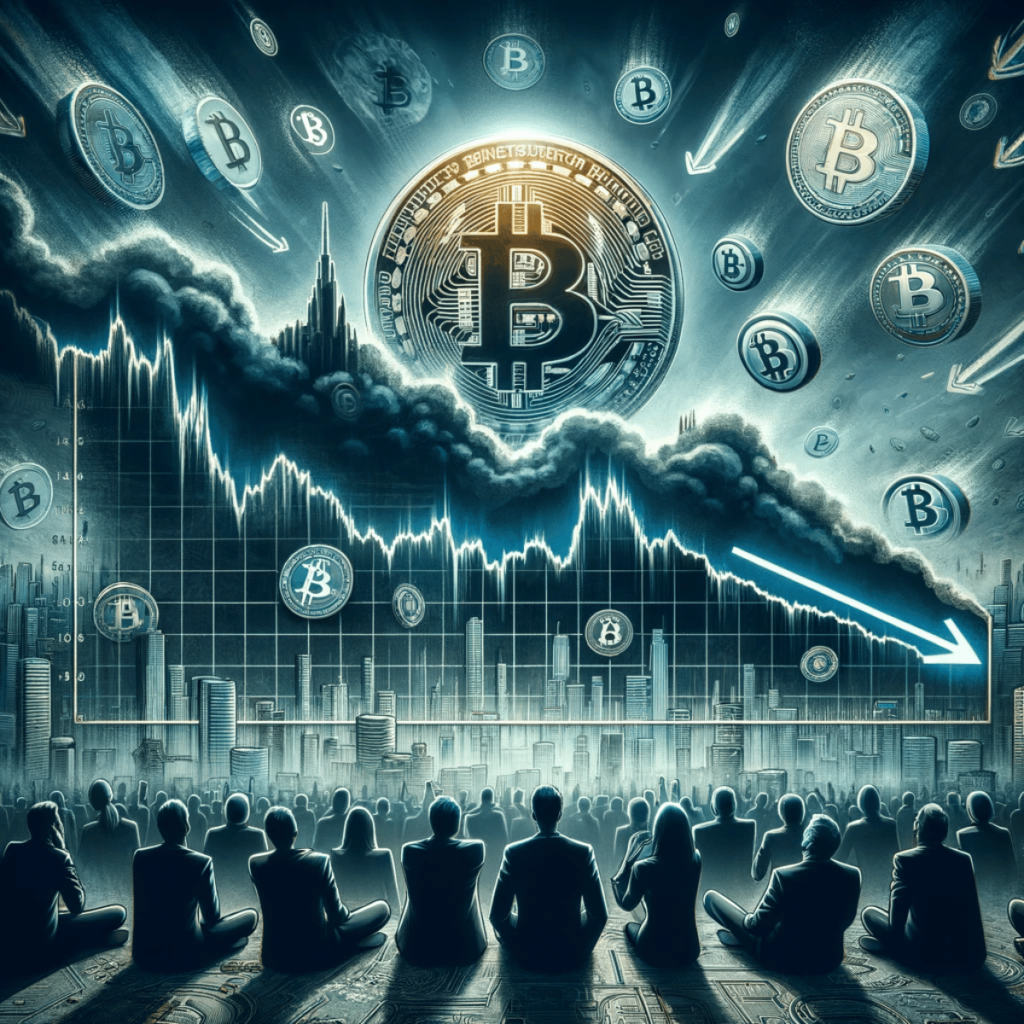 Bitcoin Despenca Abaixo de $40.000