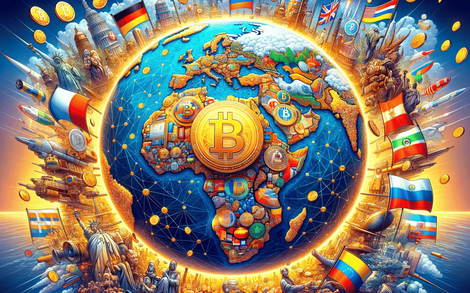 países com mais BTC