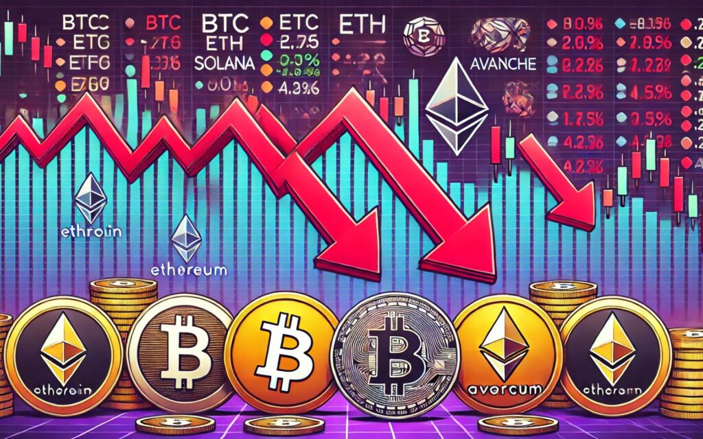 Mercado Cripto Enfrenta Correção Significativa