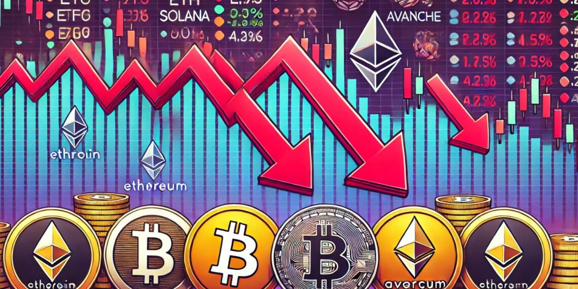 Mercado Cripto Enfrenta Correção Significativa