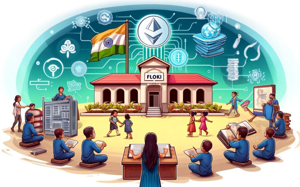 FLOKI: O Memecoin Gigante que Planeja Construir uma Escola na Índia
