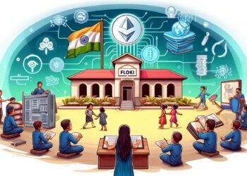 FLOKI: O Memecoin Gigante que Planeja Construir uma Escola na Índia