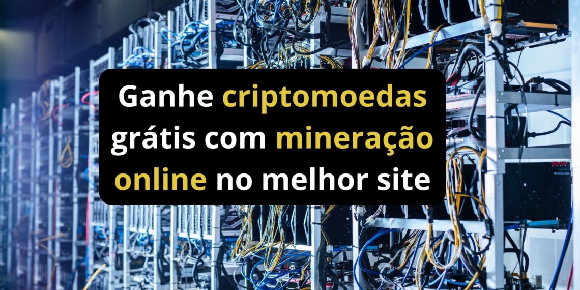Ganhe criptomoedas grátis com mineração online no melhor site