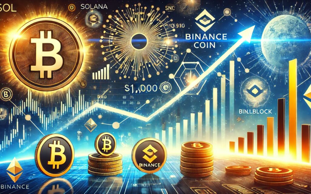 SOL e BNB Podem Ultrapassar $1.000, Enquanto Rollblock 500x