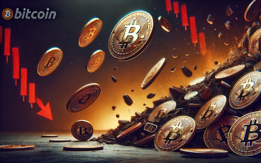 Pressão de Venda de Mineradores Faz Bitcoin Cair Abaixo de US$ 61.000