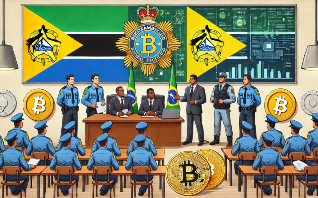 Polícia Civil do DF Treina Oficiais Moçambicanos em Criptomoedas