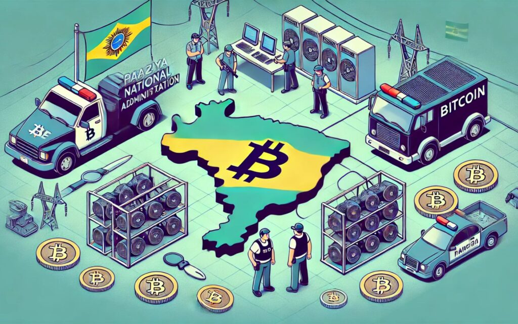 Operação Apreende Mineradoras de Bitcoin na Fronteira Brasil-Paraguai