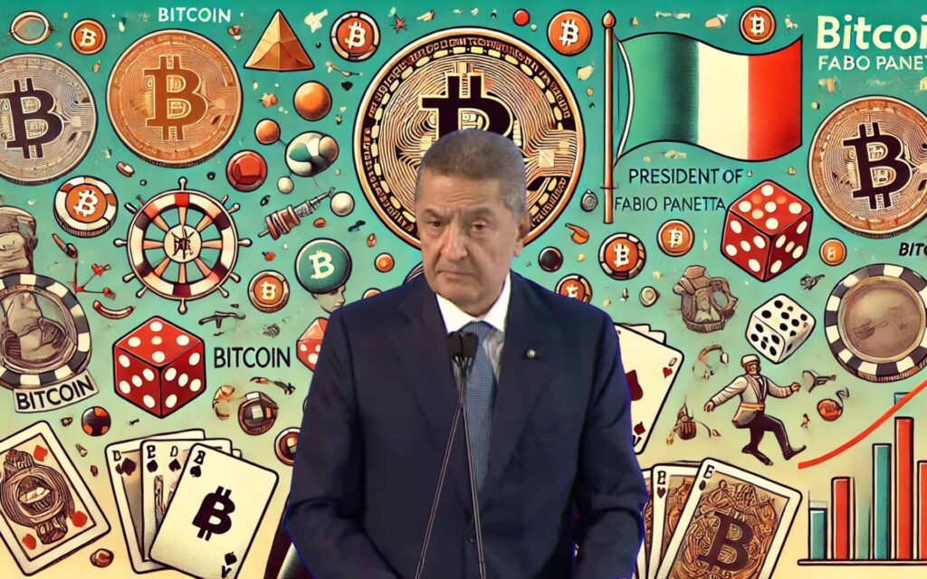Presidente do BC da Itália Afirma que Bitcoin é Uma Aposta e  Não Uma Moeda