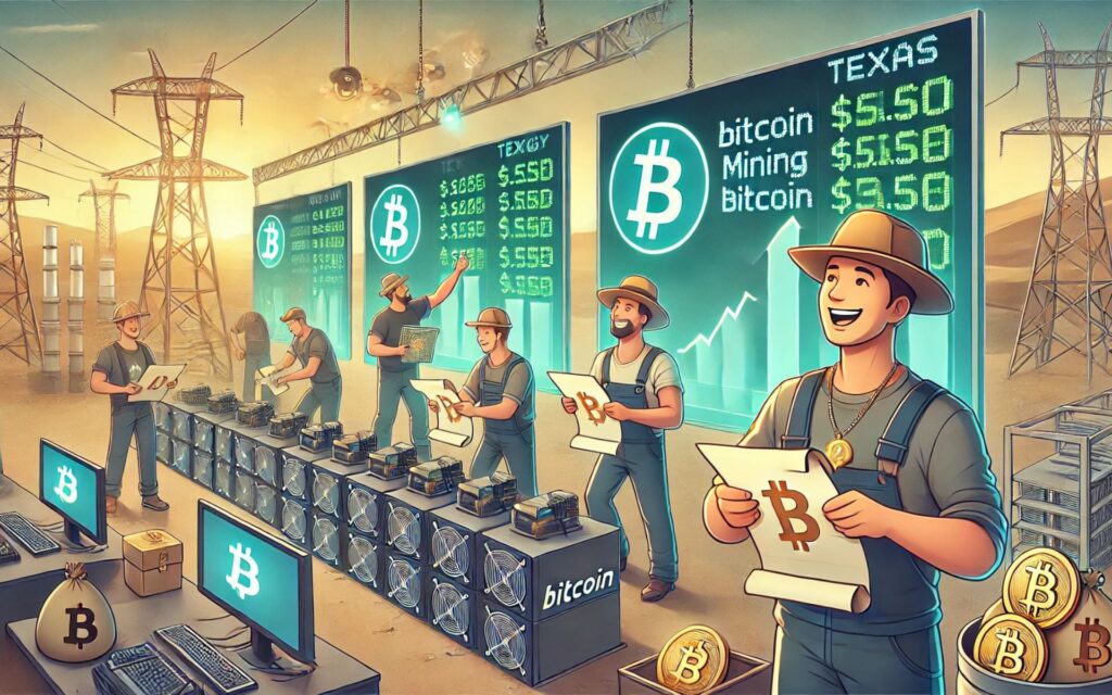 Mineradores de Bitcoin no Texas