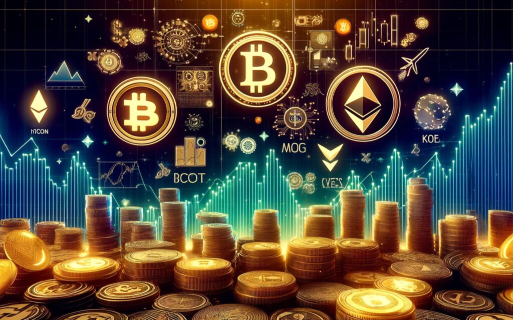 As Criptomoedas que Mais Valorizaram no Trimestre