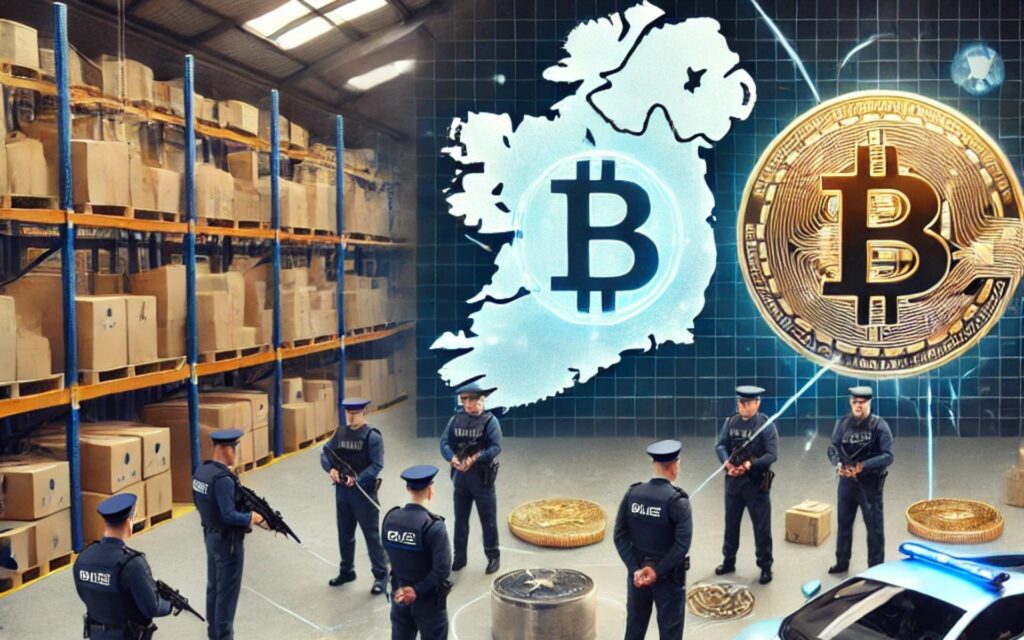 Polícia Irlandesa Confisca € 6,5 Milhões em Criptomoedas