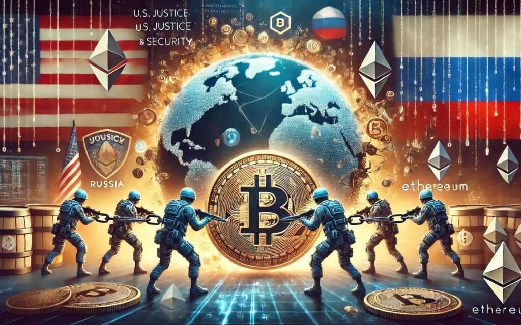 EUA Desmantelam Rede Global de Criptomoedas Utilizada pela Rússia