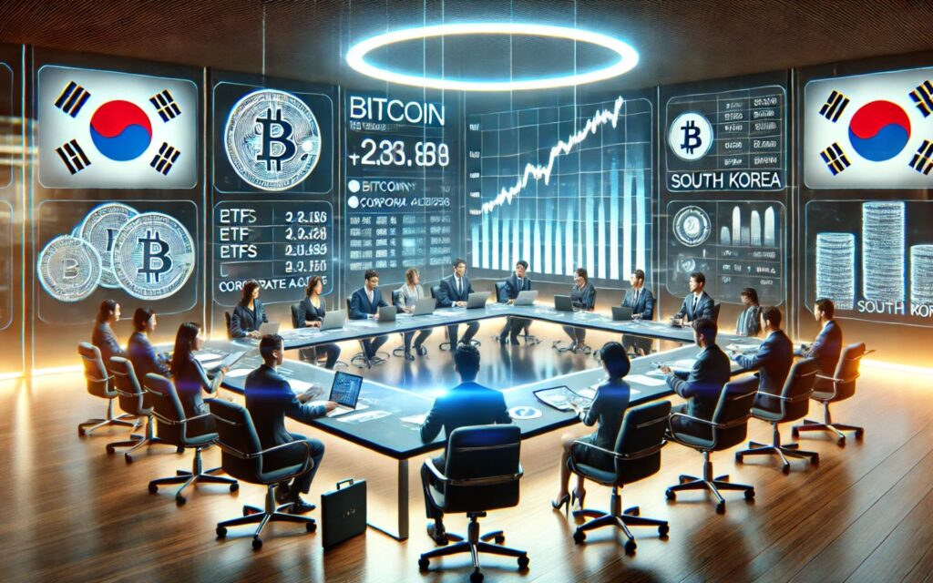 Coreia do Sul Avança na Discussão sobre ETFs de Bitcoin