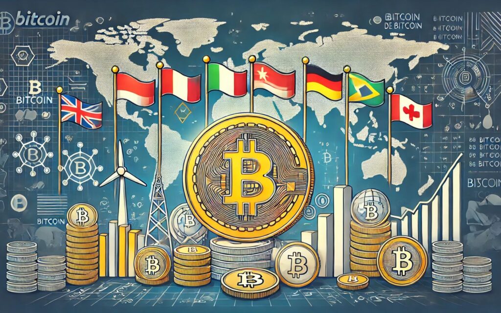 Os Países Estão Apostando no Bitcoin