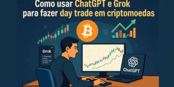 Como usar ChatGPT e Grok para fazer day trade em criptomoedas