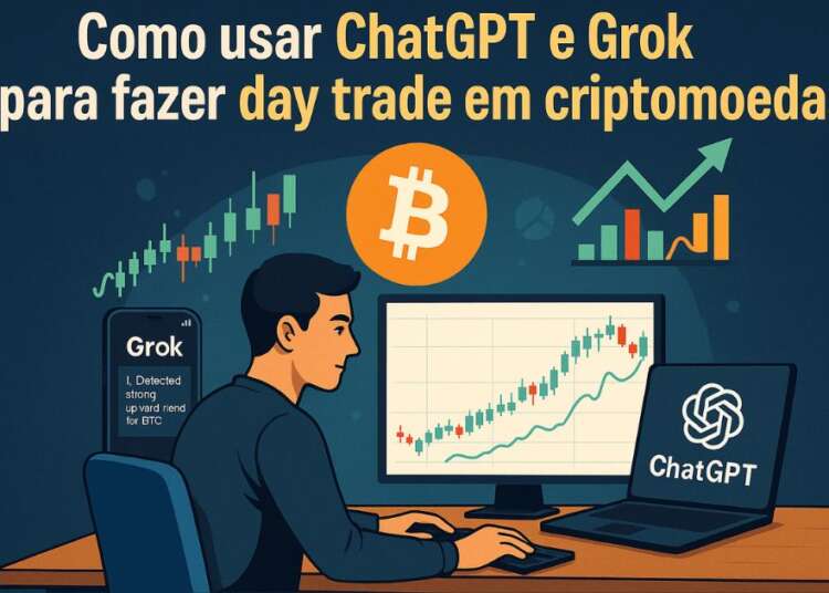 Como usar ChatGPT e Grok para fazer day trade em criptomoedas