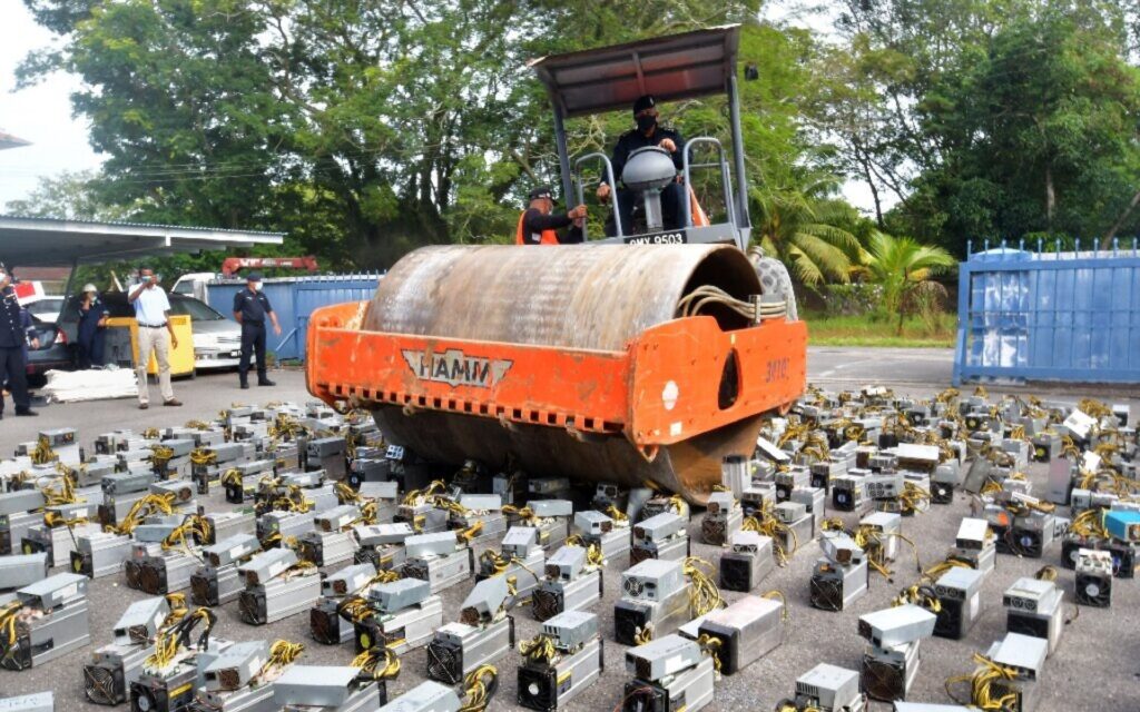 Destruição de um equipamentos