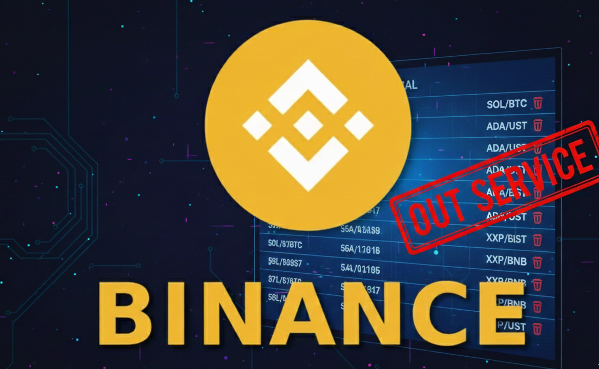 Binance remove pares