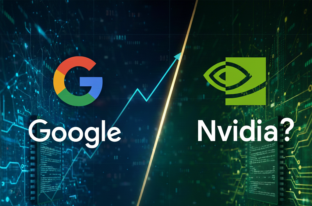 google ou nvidia? qual a melhor açao para 2026