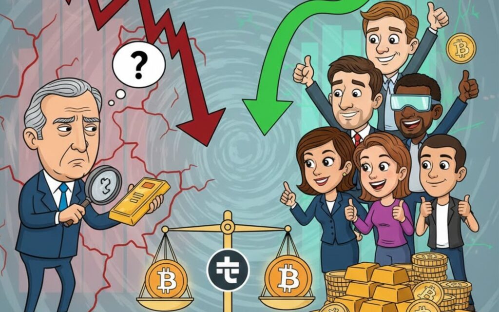 Por Que a Mistura de Ouro e Bitcoin da Tether Alarma a S&P, Mas Tranquiliza o Mercado de Criptomoedas?