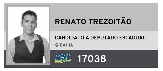 Renato canditado a deputado Estadual pelo PSL