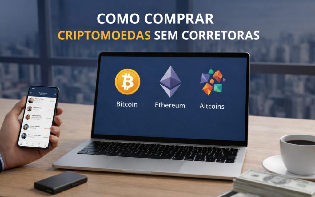 Como Comprar Criptomoedas Sem Corretoras (Bitcoin, Ethereum e Altcoins)