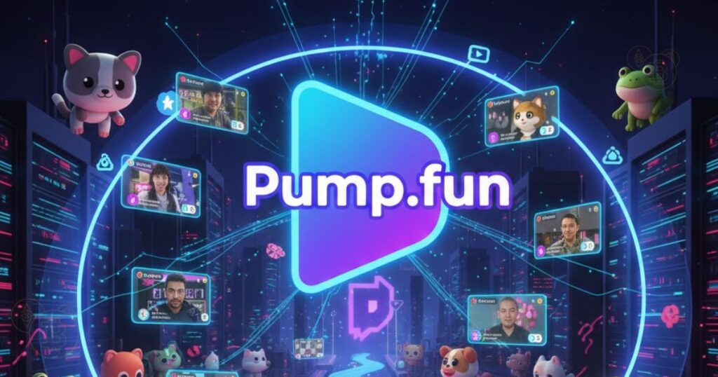 Pump.fun Revoluciona o Mercado de Memecoins com Lives para Concorrer com Twitch