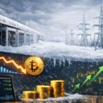 Ações de Mineradoras de Bitcoin Disparam com Queda do Hashrate nos EUA Durante Tempestade de Inverno