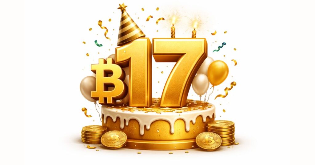 Bitcoin completa 17 anos e consolida sua maior revolução financeira desde a criação da internet