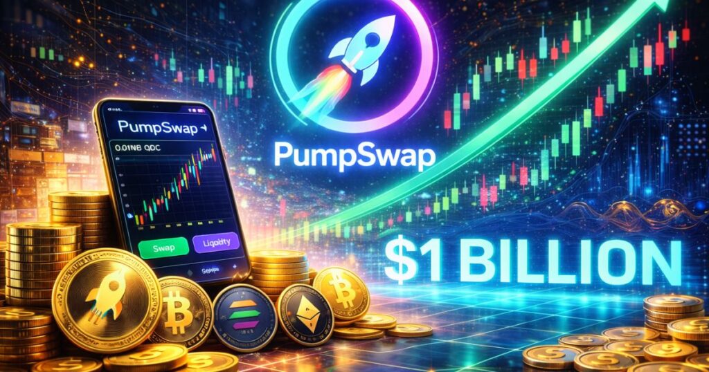 PumpSwap bate novo recorde de volume diário de negociação