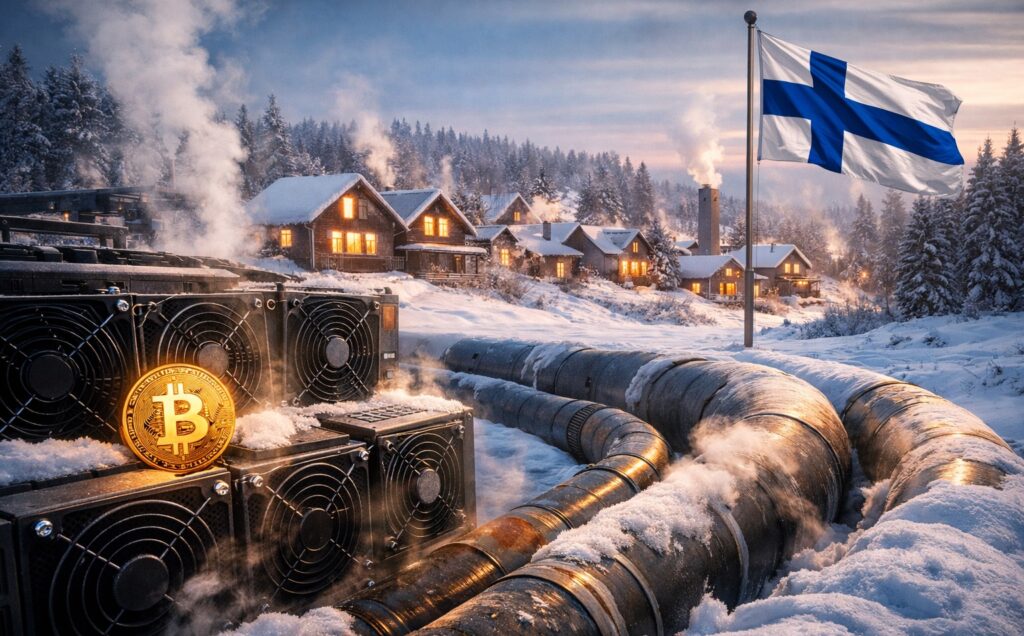 Mineração de Bitcoin na Finlândia Está Aquecendo Casas de Até 80 000 Pessoas