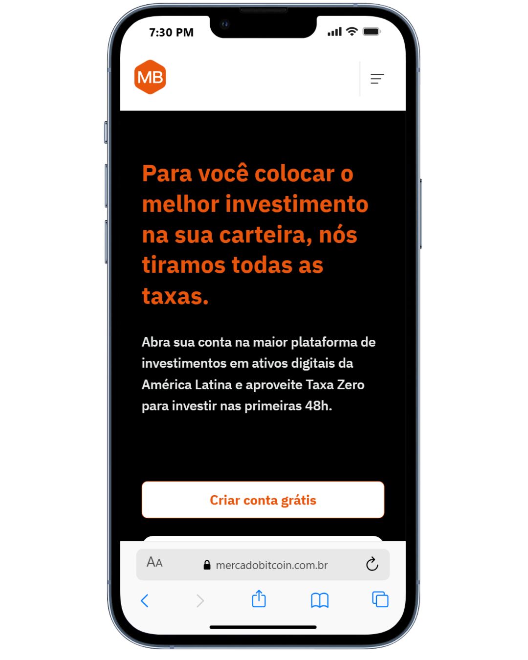 mercado bitcoin Corretora Mercado Bitcoin vista em dispositivos móveis