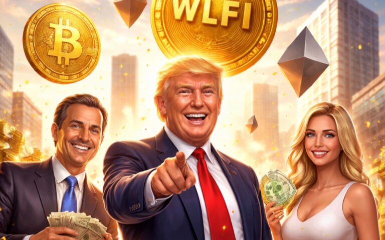 World Liberty Financial gera US$ 1,4 bilhão para as famílias Trump e Witkoff com ativos cripto