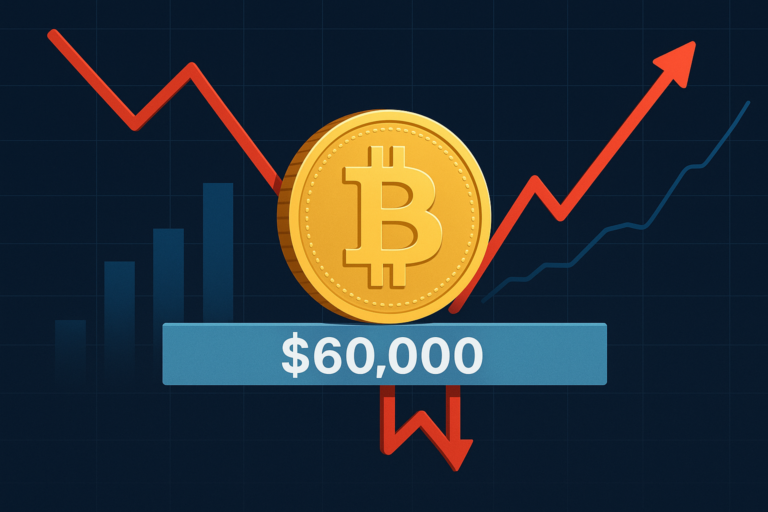 Bitcoin encontra forte suporte em US$ 60 mil, diz Coinbase e aponta quatro cenários para o curto prazo