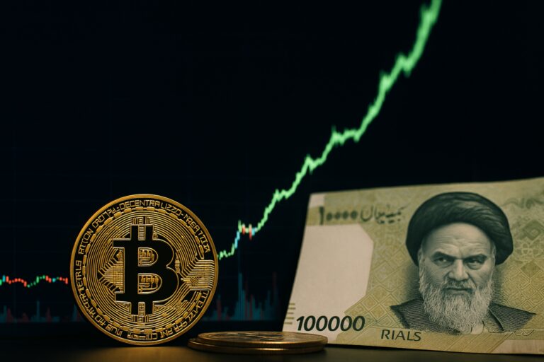 Bitcoin valoriza 2.223,86% no Irã em 2026, enquanto o Rial enfrenta a pior crise da sua história