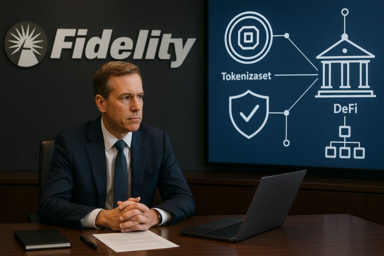 Fidelity Busca Maior Clareza da SEC sobre Ativos Tokenizados e DeFi