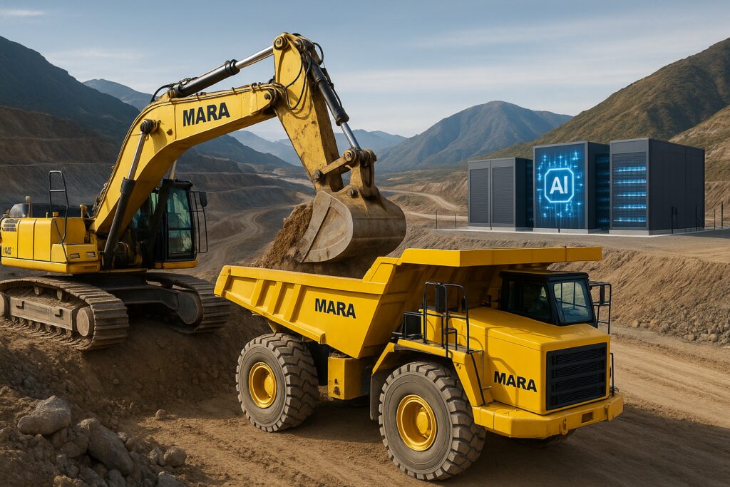 Minera MARA aposta em IA com novos centros de dados