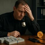 Polícia perde US$ 1,4 milhão em BTC apreendido após armazenar em carteira fria externa