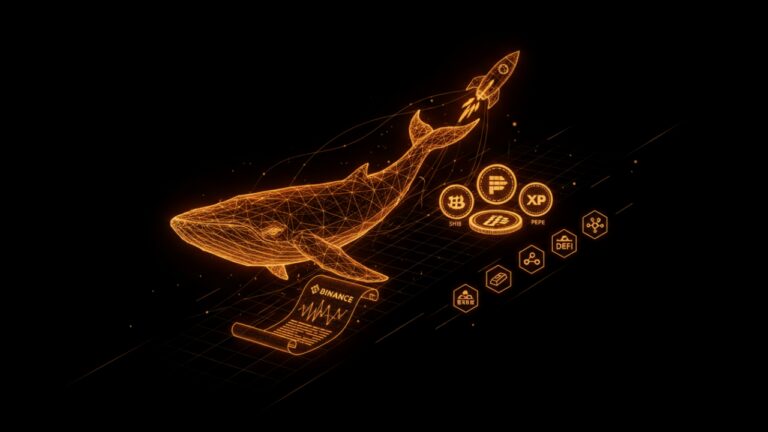 Baleia de $1,56 milhão reativa investimentos em SHIB e PEPE, XRP recupera $25 milhões e Binance lança 7 novos pares em IA, ouro e DeFi