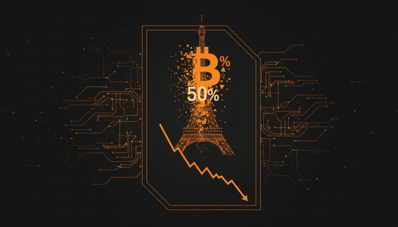 Empresa francesa liquida 50% de suas reservas em Bitcoin