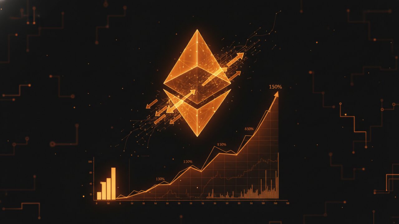 Ethereum (ETH) Registra Aumento de 150% no Volume de Negócios: Confirmação de Alta à Vista?