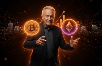 Kiyosaki, autor de 'Pai Rico, Pai Pobre', aponta Bitcoin e Ether como solução na crise dos Boomers