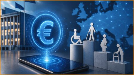 Aplicativo do euro digital terá acessibilidade acima das regras da União Europeia, diz BCE