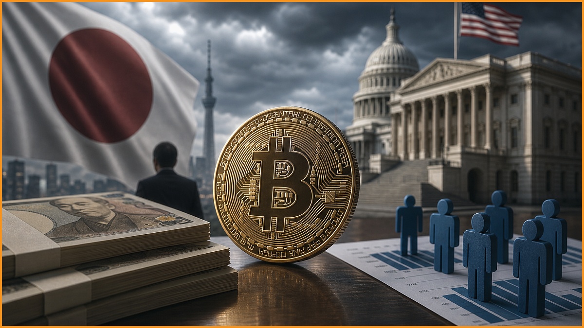 Bitcoin ronda US$ 63 mil com intervenção no iene e dados de emprego no radar