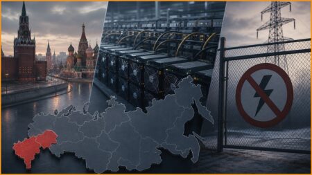 Rússia amplia proibição de mineração de criptomoedas para Moscou até 2032