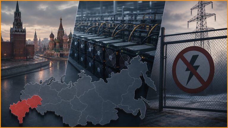Rússia amplia proibição de mineração de criptomoedas para Moscou até 2032