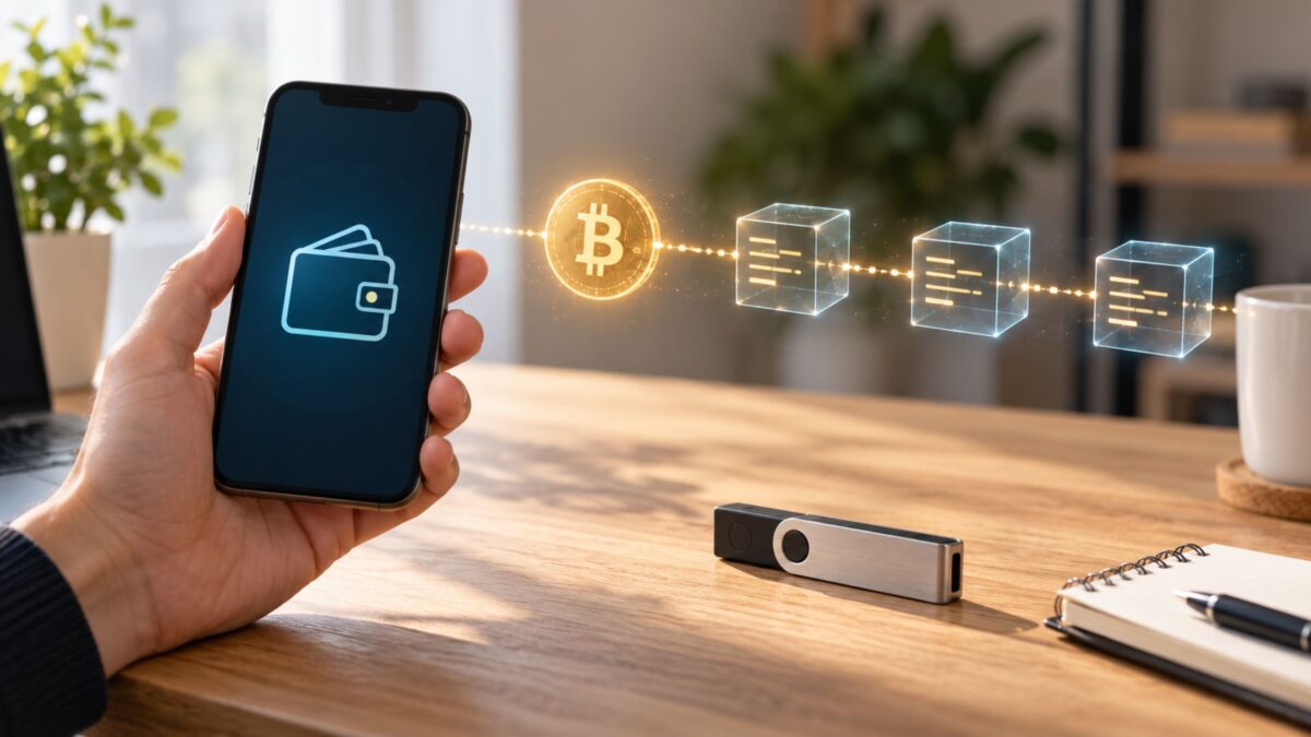 Criptomoeda fica guardada onde? Entenda sem termos complicados